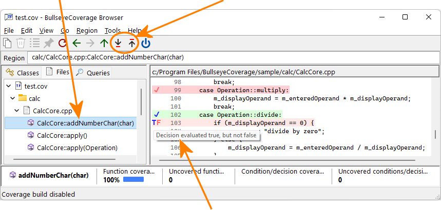 Source Code Display